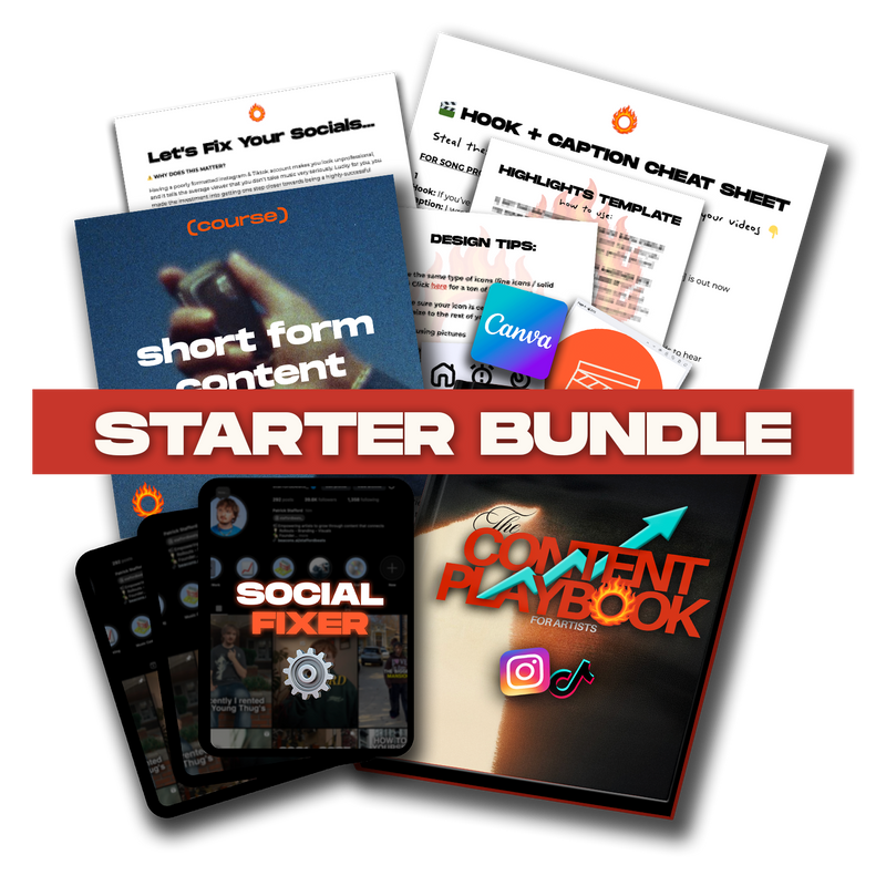 Ultimate "Artist + Content Creator" Starter Bundle